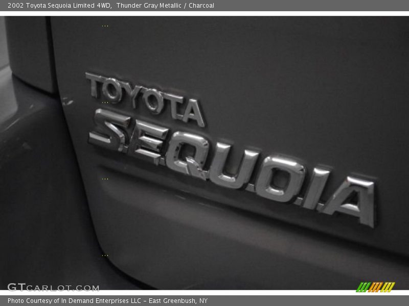 Thunder Gray Metallic / Charcoal 2002 Toyota Sequoia Limited 4WD