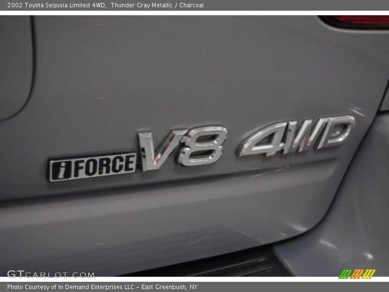 Thunder Gray Metallic / Charcoal 2002 Toyota Sequoia Limited 4WD