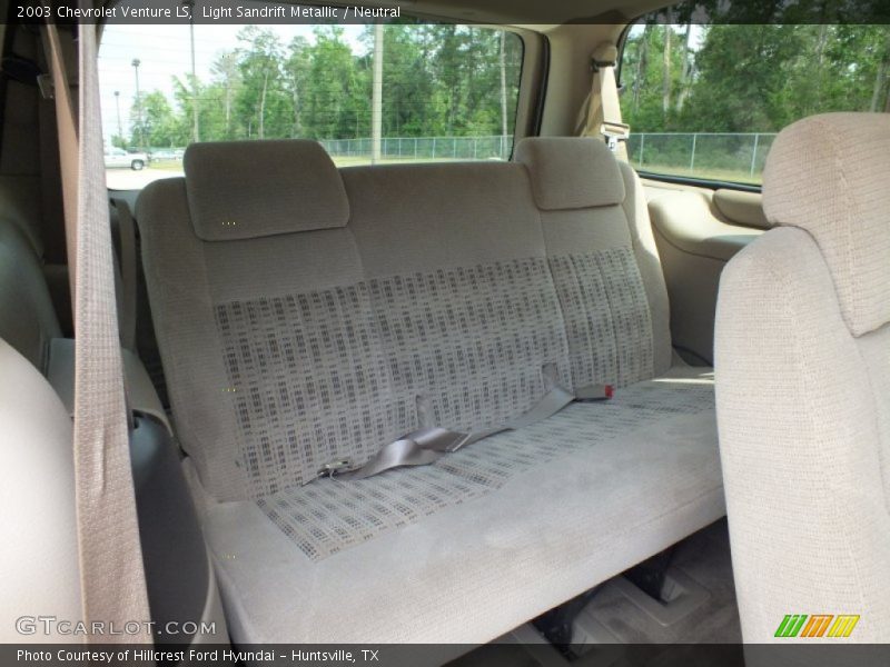 Light Sandrift Metallic / Neutral 2003 Chevrolet Venture LS