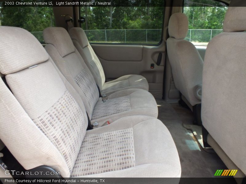 Light Sandrift Metallic / Neutral 2003 Chevrolet Venture LS