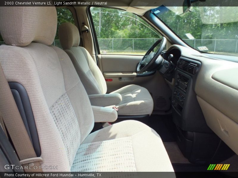 Light Sandrift Metallic / Neutral 2003 Chevrolet Venture LS