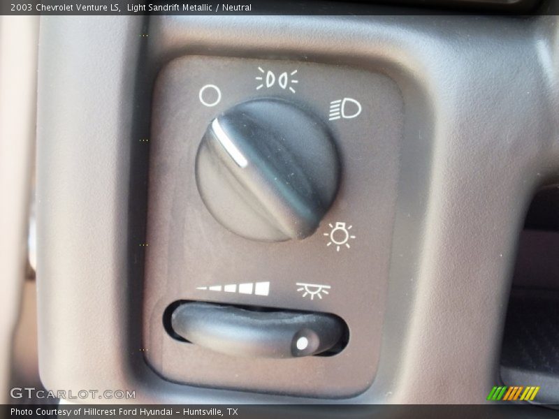 Light Sandrift Metallic / Neutral 2003 Chevrolet Venture LS