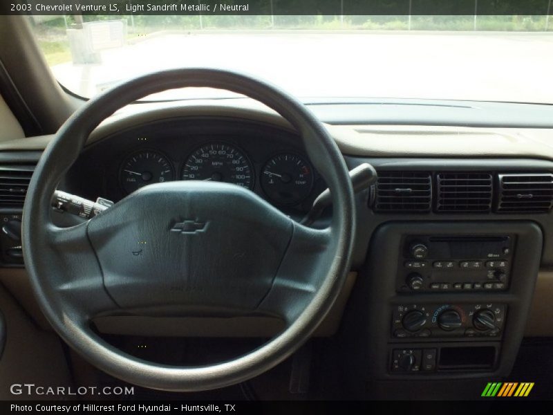 Light Sandrift Metallic / Neutral 2003 Chevrolet Venture LS