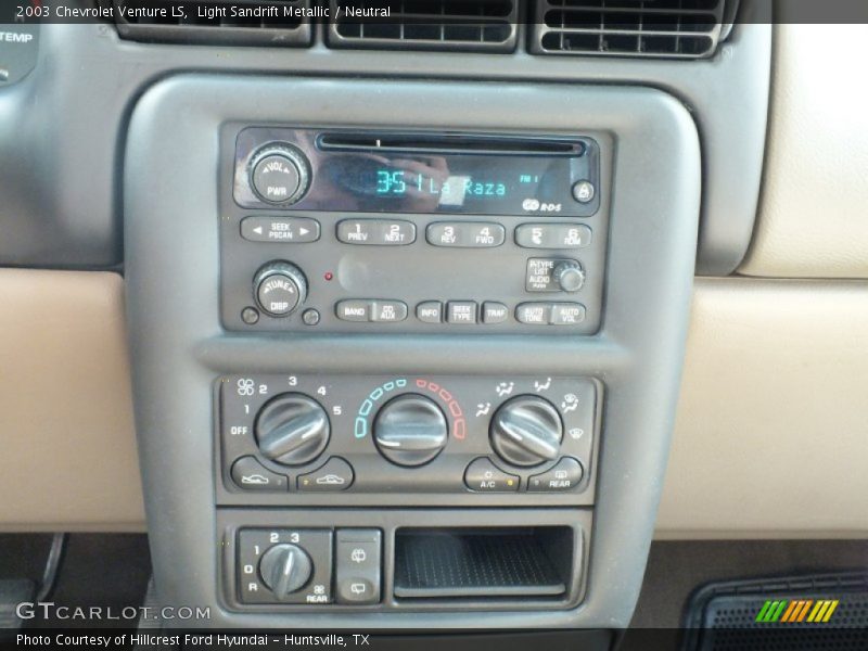Light Sandrift Metallic / Neutral 2003 Chevrolet Venture LS
