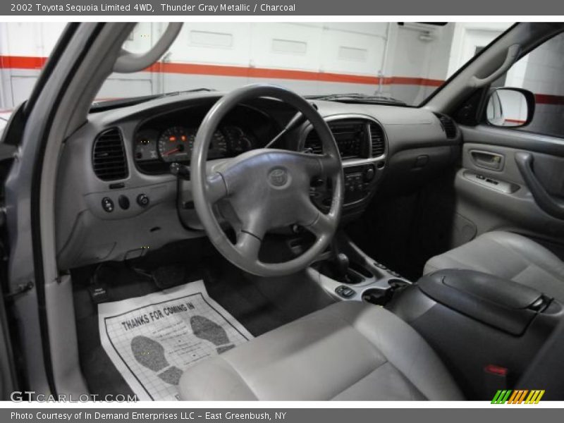 Thunder Gray Metallic / Charcoal 2002 Toyota Sequoia Limited 4WD