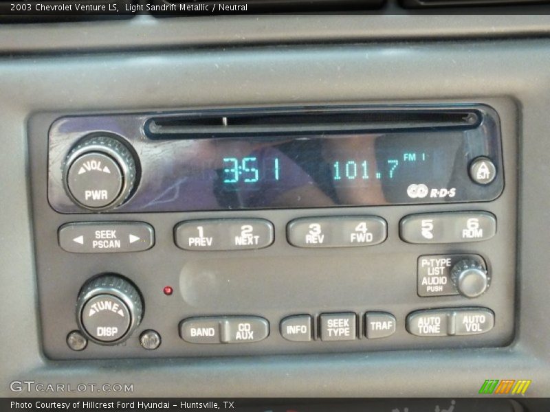 Light Sandrift Metallic / Neutral 2003 Chevrolet Venture LS