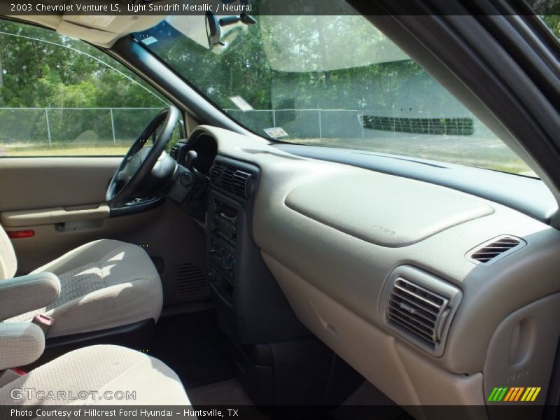 Light Sandrift Metallic / Neutral 2003 Chevrolet Venture LS