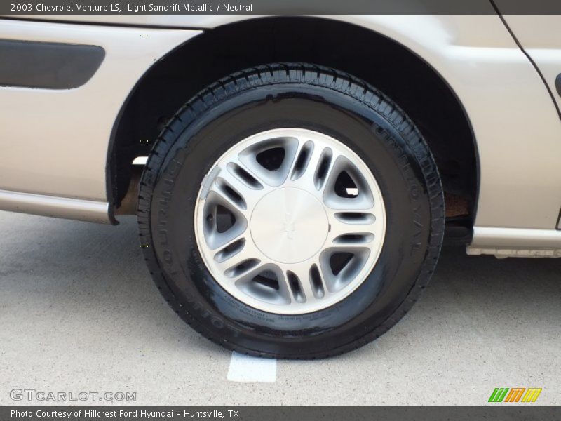 Light Sandrift Metallic / Neutral 2003 Chevrolet Venture LS
