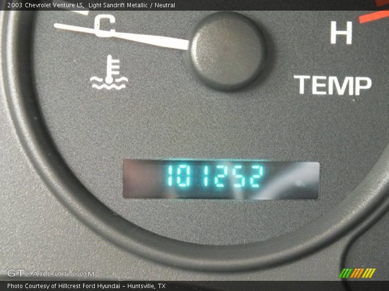 Light Sandrift Metallic / Neutral 2003 Chevrolet Venture LS