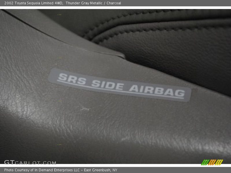 Thunder Gray Metallic / Charcoal 2002 Toyota Sequoia Limited 4WD
