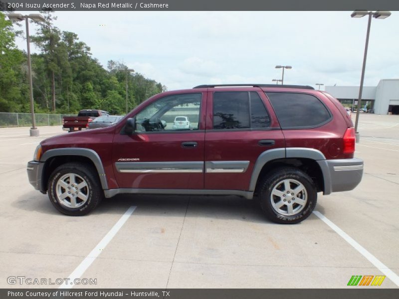Napa Red Metallic / Cashmere 2004 Isuzu Ascender S
