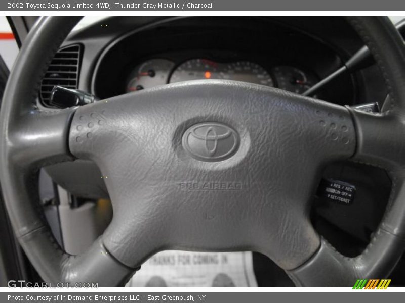 Thunder Gray Metallic / Charcoal 2002 Toyota Sequoia Limited 4WD