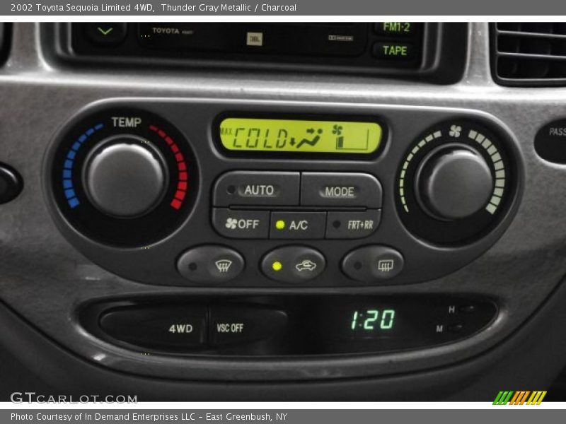 Thunder Gray Metallic / Charcoal 2002 Toyota Sequoia Limited 4WD