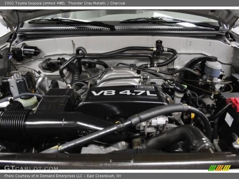 Thunder Gray Metallic / Charcoal 2002 Toyota Sequoia Limited 4WD