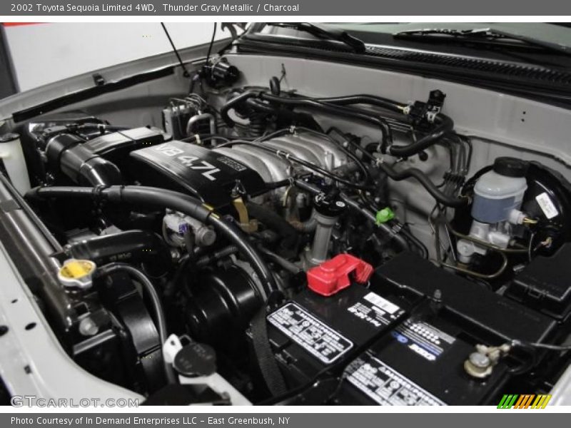 Thunder Gray Metallic / Charcoal 2002 Toyota Sequoia Limited 4WD