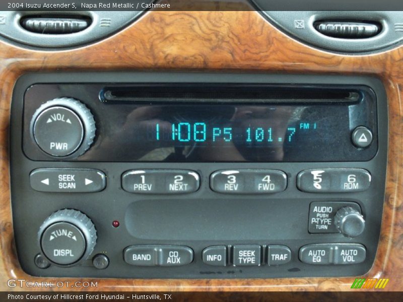 Audio System of 2004 Ascender S