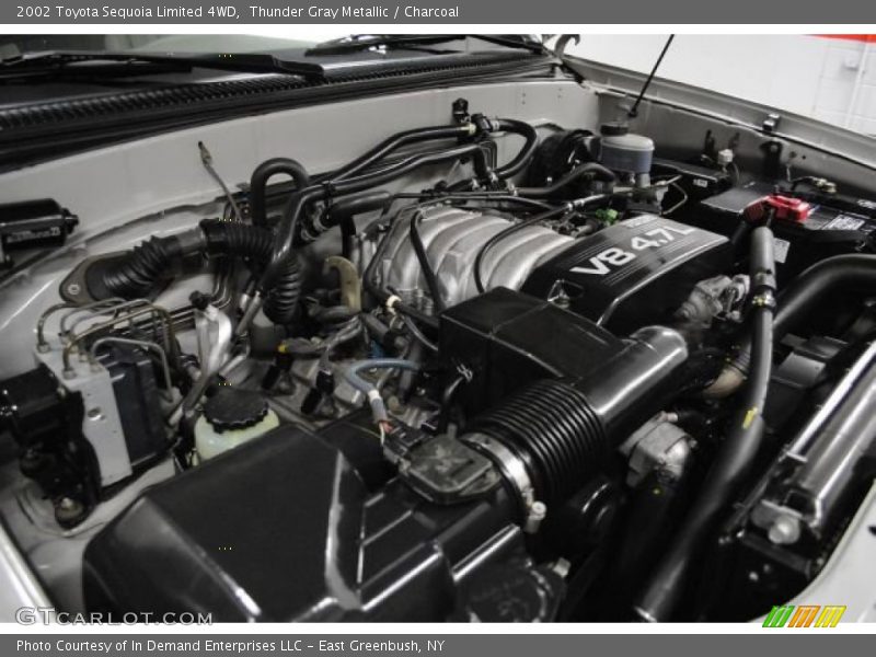 Thunder Gray Metallic / Charcoal 2002 Toyota Sequoia Limited 4WD