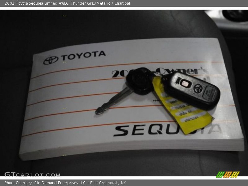 Thunder Gray Metallic / Charcoal 2002 Toyota Sequoia Limited 4WD