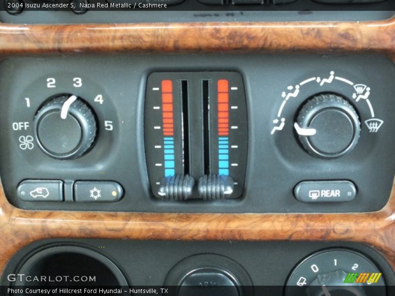 Controls of 2004 Ascender S