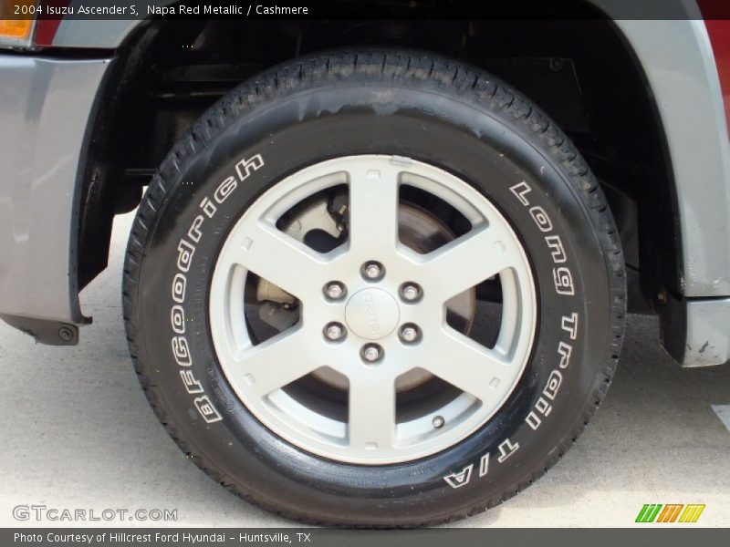 Napa Red Metallic / Cashmere 2004 Isuzu Ascender S