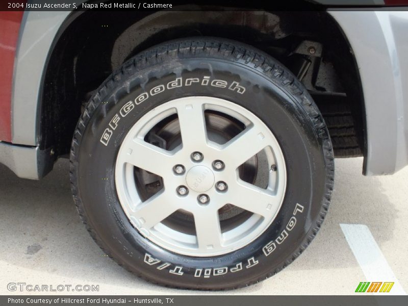 Napa Red Metallic / Cashmere 2004 Isuzu Ascender S