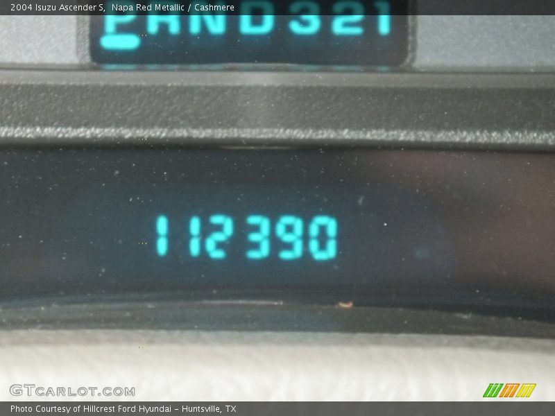 Napa Red Metallic / Cashmere 2004 Isuzu Ascender S