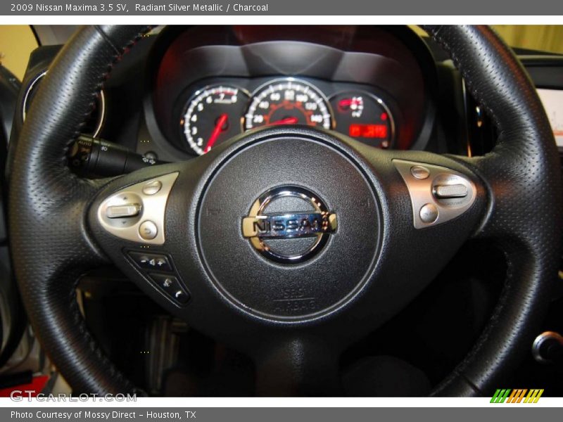 Radiant Silver Metallic / Charcoal 2009 Nissan Maxima 3.5 SV