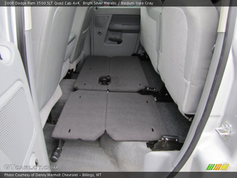 Bright Silver Metallic / Medium Slate Gray 2008 Dodge Ram 3500 SLT Quad Cab 4x4