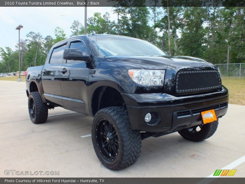 Black / Black 2010 Toyota Tundra Limited CrewMax