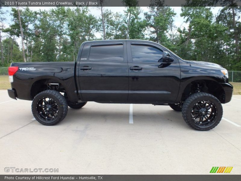 Black / Black 2010 Toyota Tundra Limited CrewMax