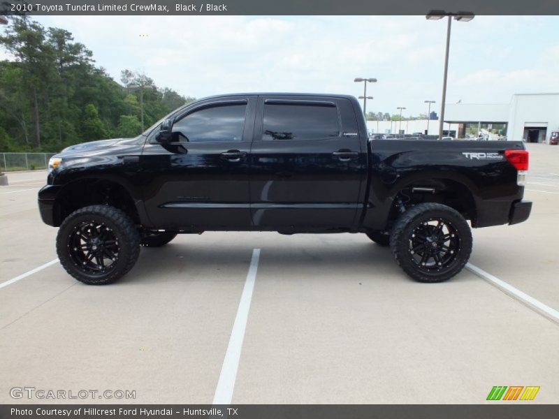 Black / Black 2010 Toyota Tundra Limited CrewMax