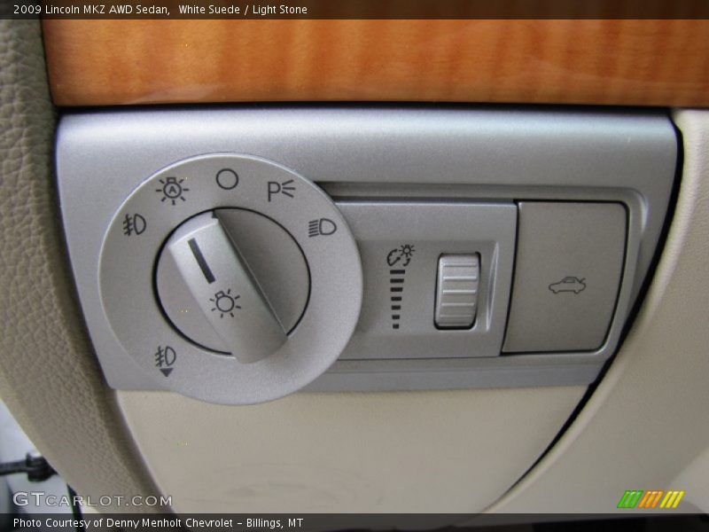 White Suede / Light Stone 2009 Lincoln MKZ AWD Sedan
