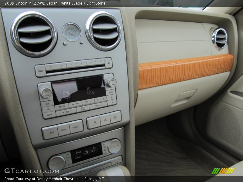 White Suede / Light Stone 2009 Lincoln MKZ AWD Sedan