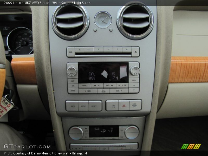 White Suede / Light Stone 2009 Lincoln MKZ AWD Sedan