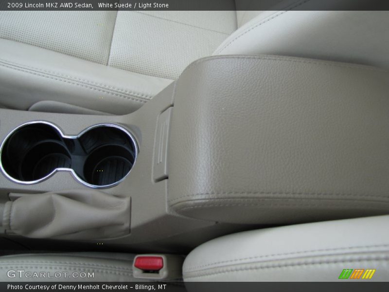 White Suede / Light Stone 2009 Lincoln MKZ AWD Sedan