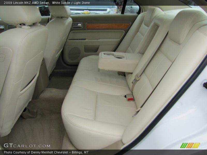 White Suede / Light Stone 2009 Lincoln MKZ AWD Sedan