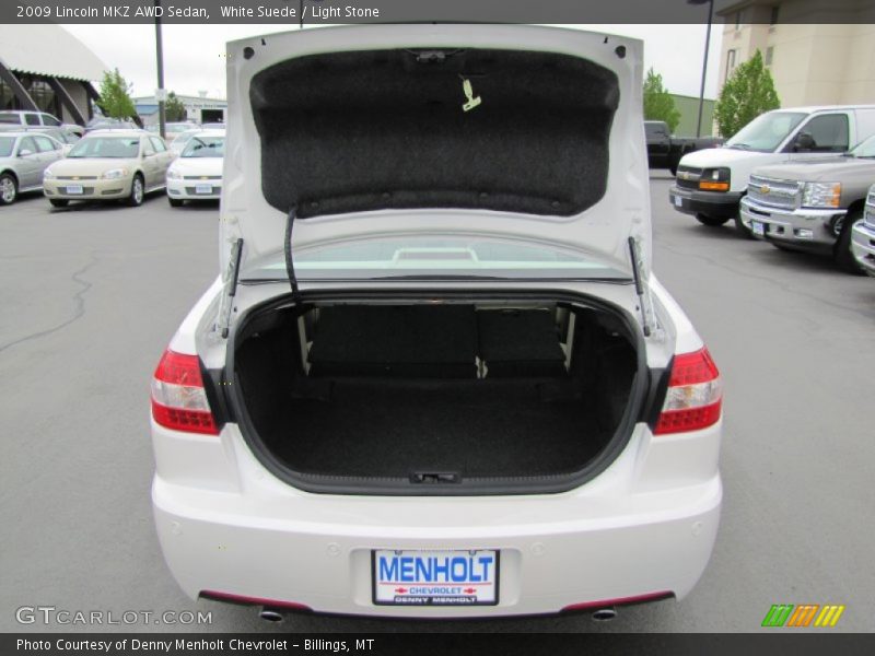 White Suede / Light Stone 2009 Lincoln MKZ AWD Sedan