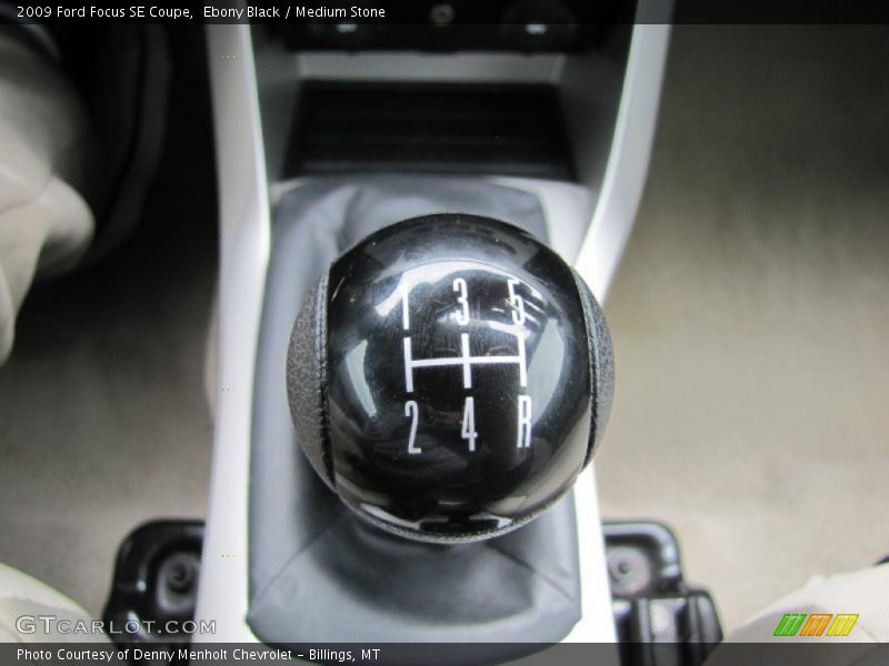 Ebony Black / Medium Stone 2009 Ford Focus SE Coupe