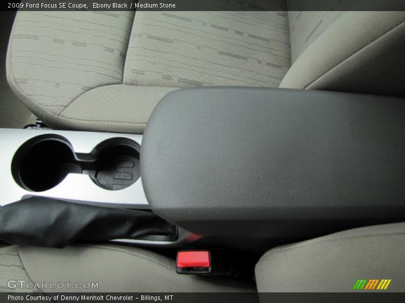 Ebony Black / Medium Stone 2009 Ford Focus SE Coupe