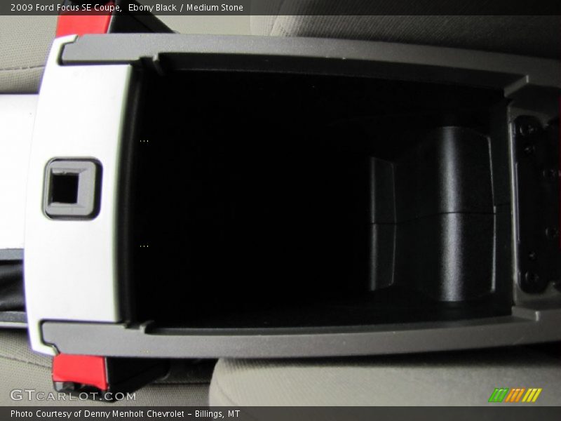 Ebony Black / Medium Stone 2009 Ford Focus SE Coupe