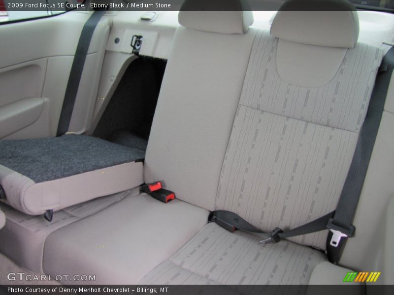 Ebony Black / Medium Stone 2009 Ford Focus SE Coupe