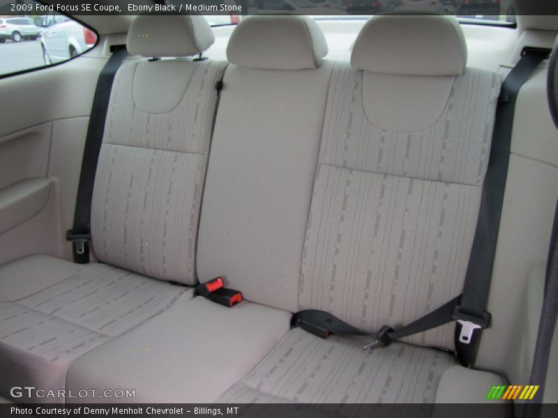 Ebony Black / Medium Stone 2009 Ford Focus SE Coupe