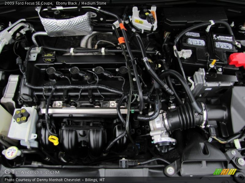 Ebony Black / Medium Stone 2009 Ford Focus SE Coupe