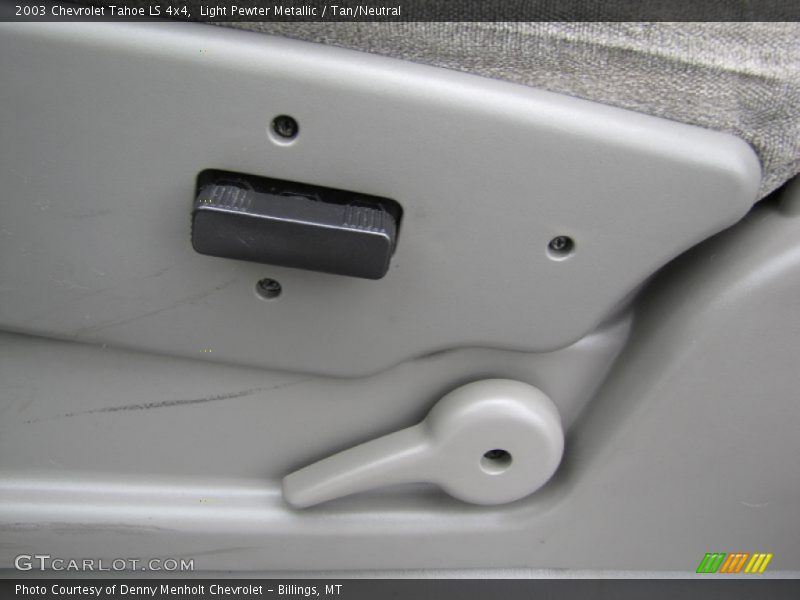 Light Pewter Metallic / Tan/Neutral 2003 Chevrolet Tahoe LS 4x4