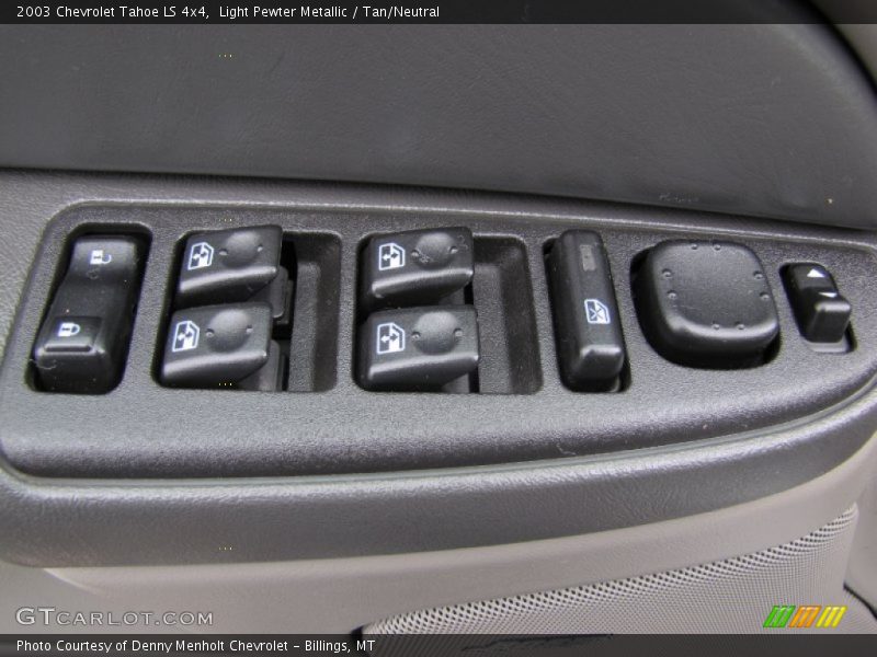 Light Pewter Metallic / Tan/Neutral 2003 Chevrolet Tahoe LS 4x4