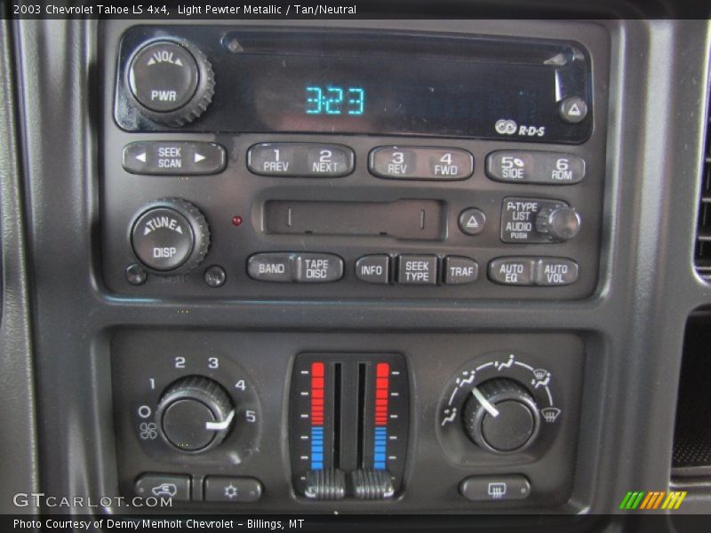 Light Pewter Metallic / Tan/Neutral 2003 Chevrolet Tahoe LS 4x4