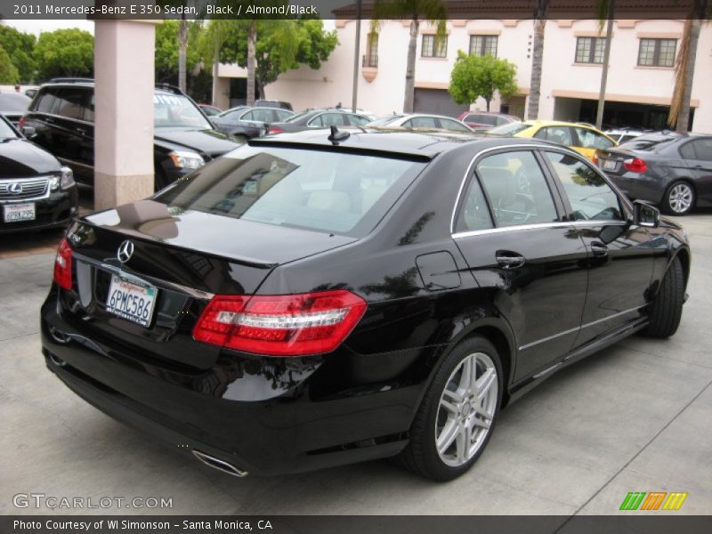 Black / Almond/Black 2011 Mercedes-Benz E 350 Sedan