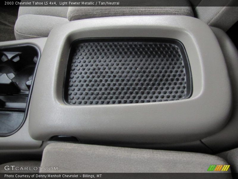 Light Pewter Metallic / Tan/Neutral 2003 Chevrolet Tahoe LS 4x4