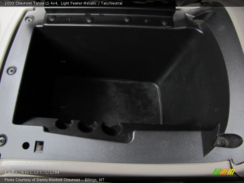 Light Pewter Metallic / Tan/Neutral 2003 Chevrolet Tahoe LS 4x4