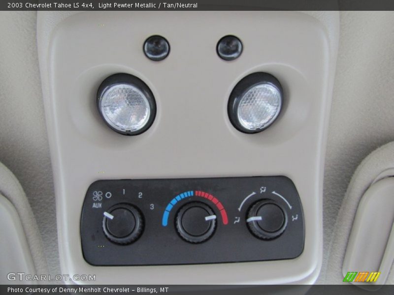 Light Pewter Metallic / Tan/Neutral 2003 Chevrolet Tahoe LS 4x4